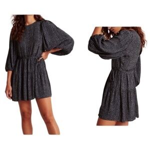 A&F Trapeze Tiered Mini Dress PETITE NWOT